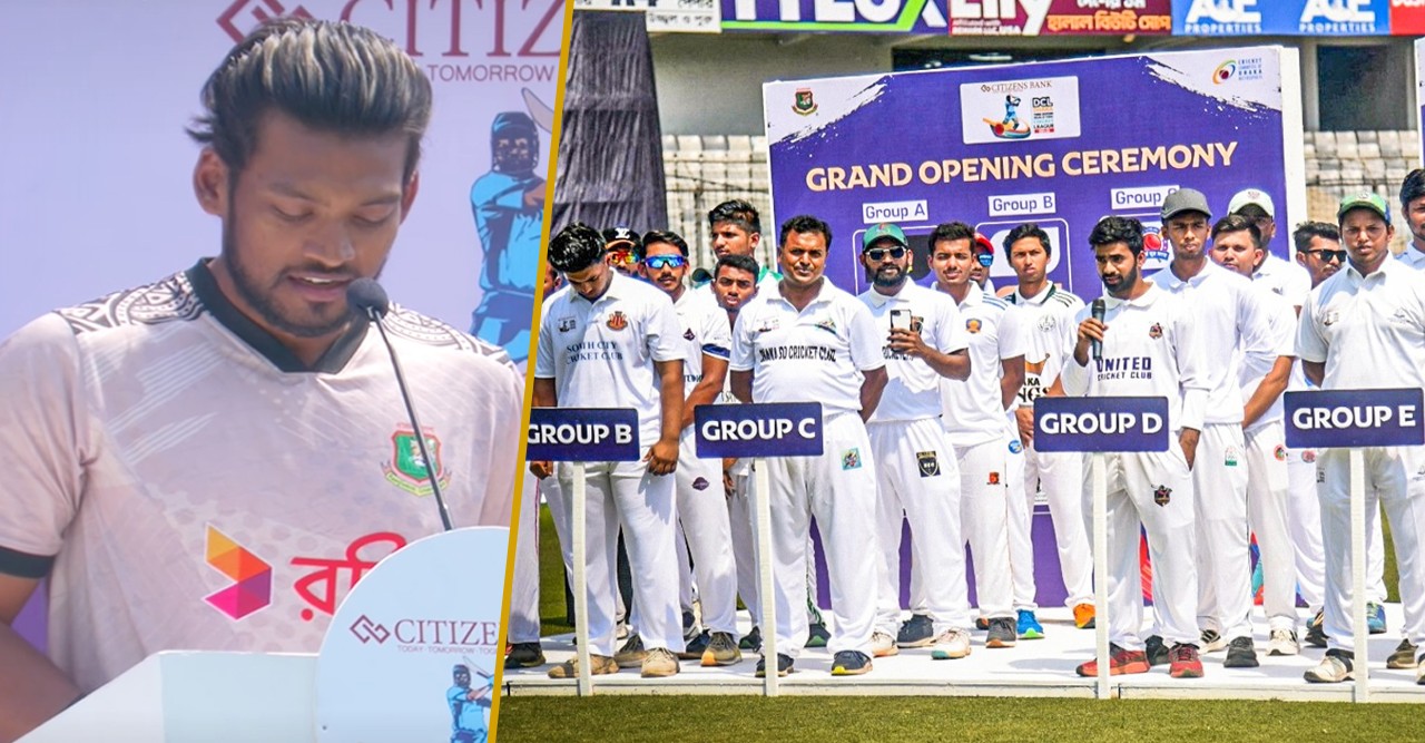থার্ড ডিভিশনের বাছাইয়ে ক্রিকেটারদের শপথ পড়ালেন শান্ত