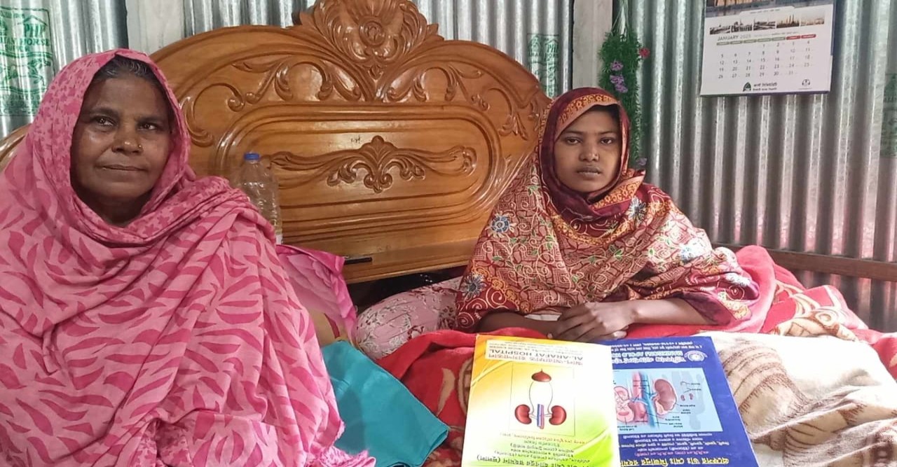 বাঁচতে চায় কিডনি রোগে আক্রান্ত নাগরপুরের ফাতেমা