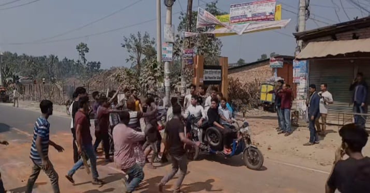 ফেনীর দাগনভূঞায় ছাত্রদলের দুই গ্রুপের সংঘর্ষে আহত ১০