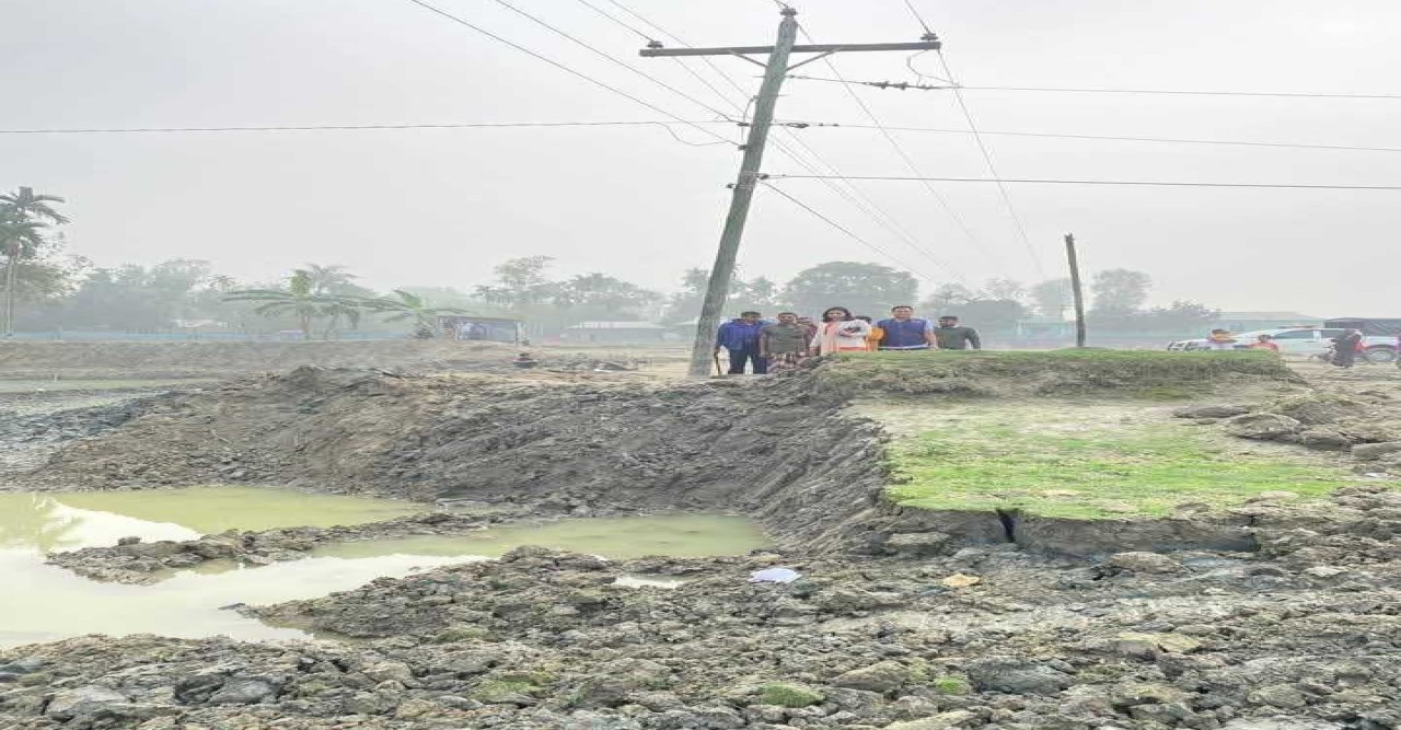 মধুপুরে অবৈধভাবে মাটি কাঁটার অপরাধে ৫০হাজার টাকা জরিমানা 