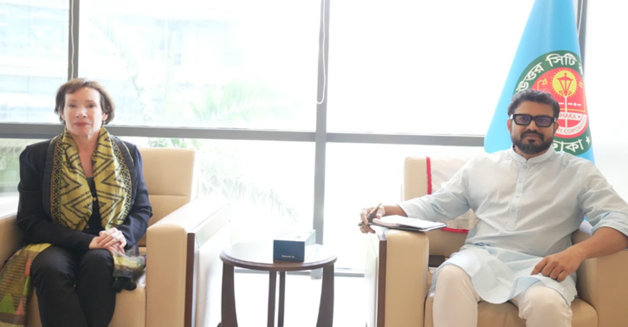 ঢাকা উত্তর সিটি করপোরেশন ও মার্কিন দূতাবাসের বৈঠক: টেকসই নগর উন্নয়নে যৌথ অঙ্গীকার