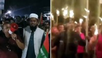 টুঙ্গিপাড়ায় আওয়ামী লীগের মশাল মিছিল, প্রতিবাদে বিএনপির বিক্ষোভ