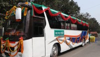 গাবতলী-চাষাড়া রুটে পরীক্ষামূলকভাবে এসি বাস চলাচল শুরু