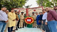 কোটালীপাড়ায় মহান স্বাধীনতা দিবসে মুক্তিযোদ্ধা স্মৃতিফলকে শ্রদ্ধা নিবেদন